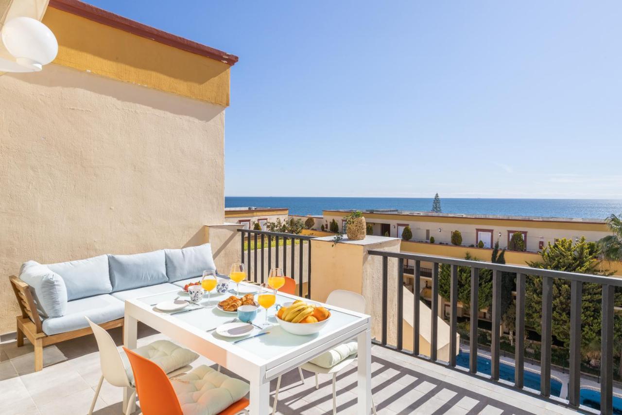Oleholidays 344 Romana Playa Con Vistas Al Mar マルベーリャ エクステリア 写真